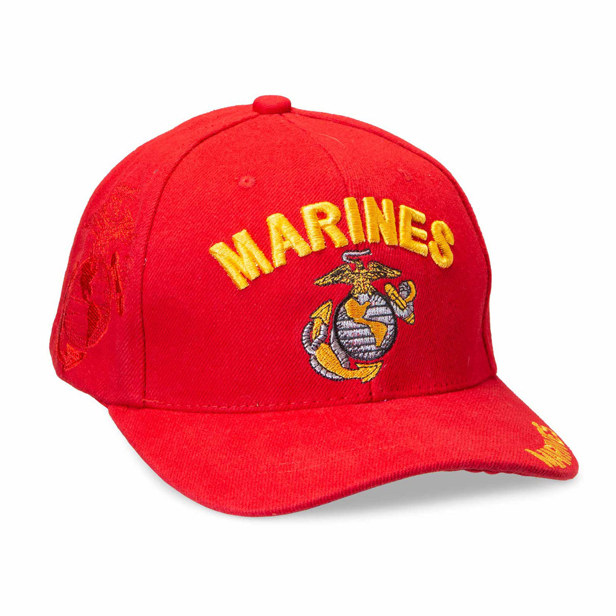 Marines Eagle, Globe, and Anchor Hat- Red - SGT GRIT