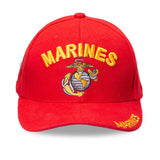 Marines Eagle, Globe, and Anchor Hat- Red - SGT GRIT