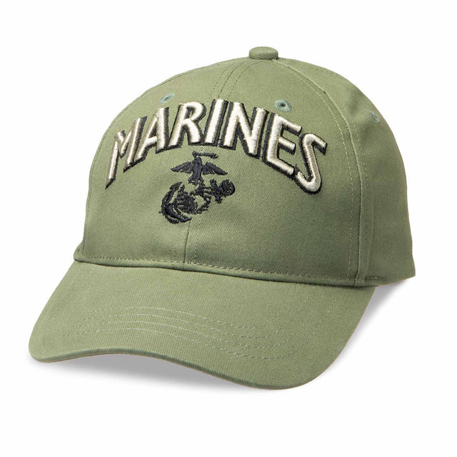 Marines 3D Embroidery Hat- OD Green - SGT GRIT