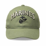 Marines 3D Embroidery Hat- OD Green - SGT GRIT