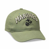 Marines 3D Embroidery Hat- OD Green - SGT GRIT