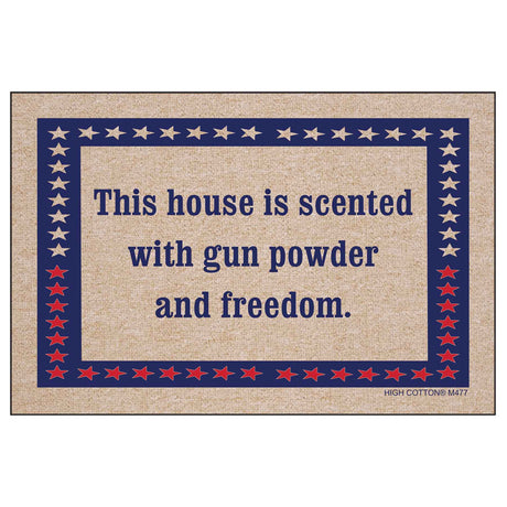 Gun Powder and Freedom Doormat - SGT GRIT
