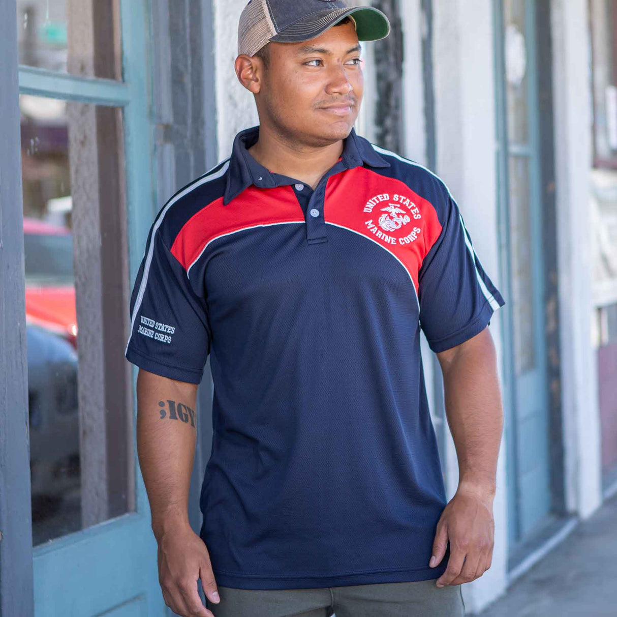 USMC Performance Polo - SGT GRIT