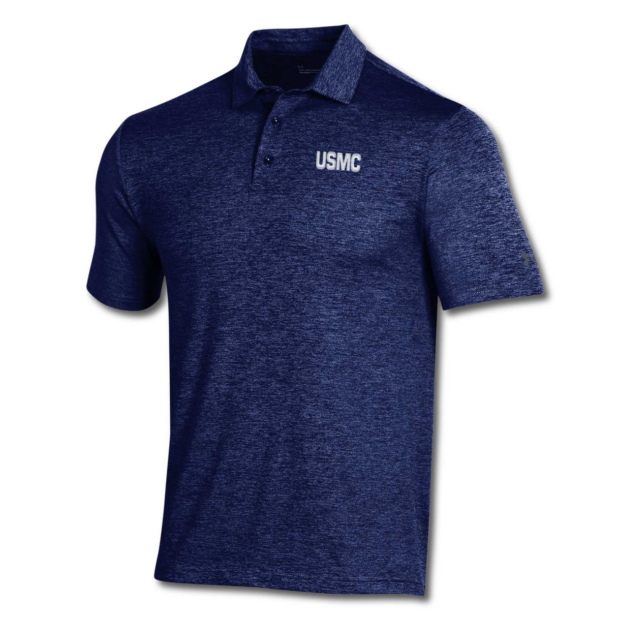 Under Armour USMC Heather Polo - SGT GRIT