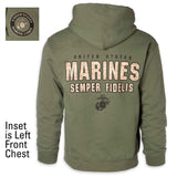 Marines Camo Hoodie - SGT GRIT