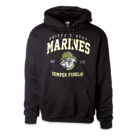 Marines Vintage Mascot Hoodie - SGT GRIT