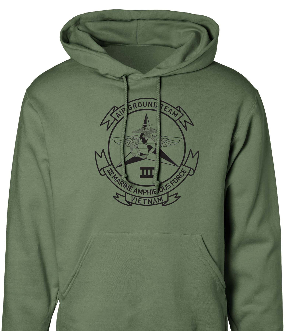 III MAF Air Ground Team Vietnam Hoodie - SGT GRIT