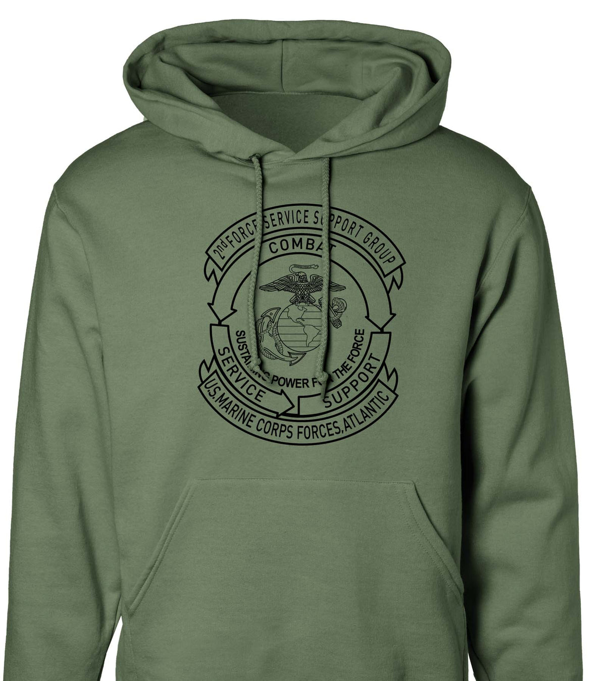 2nd FSSG - US Marine Corps Forces, Atlantic Hoodie - SGT GRIT