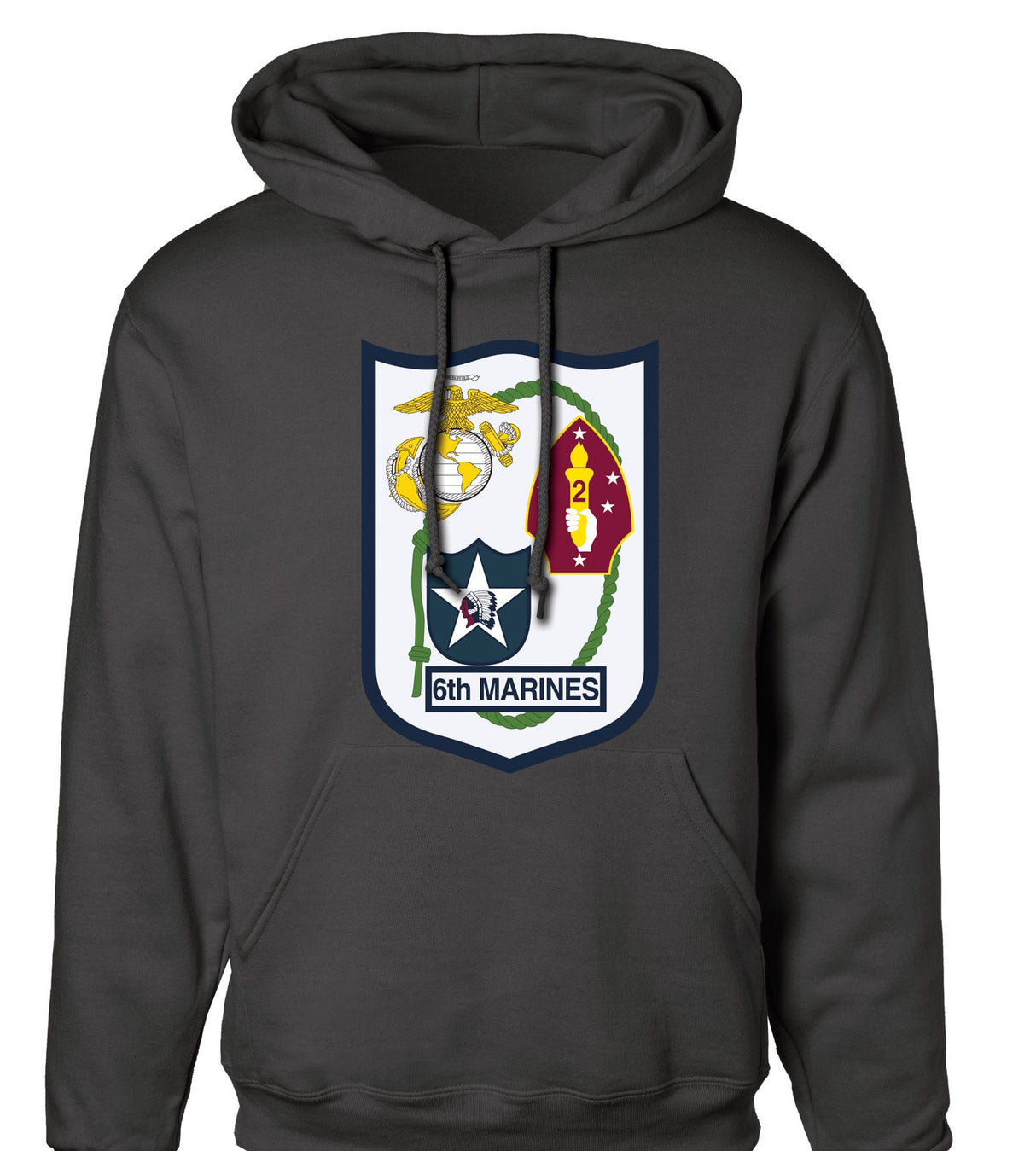 6th Marines Regimental Hoodie - SGT GRIT