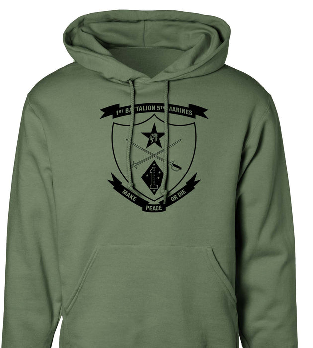 1st Battalion 5th Marines Hoodie — SGT GRIT