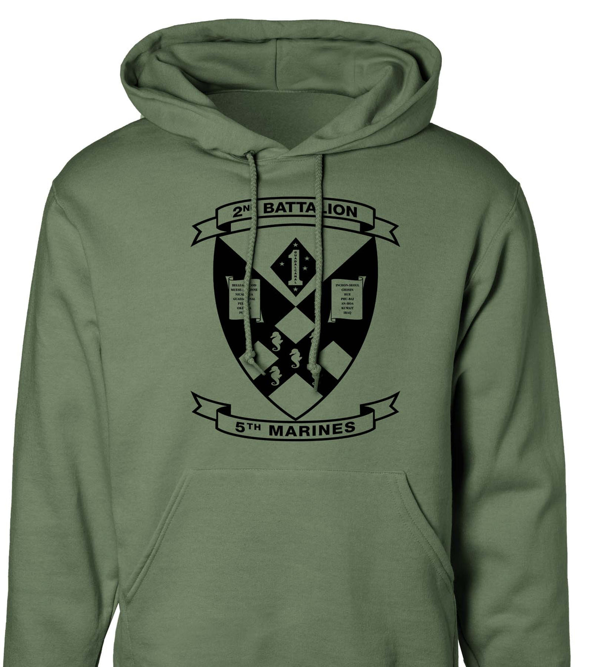 2nd Battalion 5th Marines Hoodie - SGT GRIT