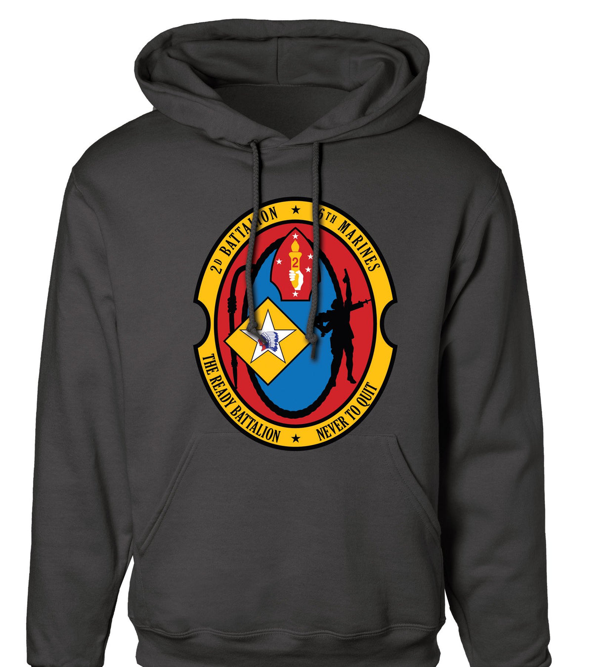 2nd Battalion 6th Marines Hoodie - SGT GRIT