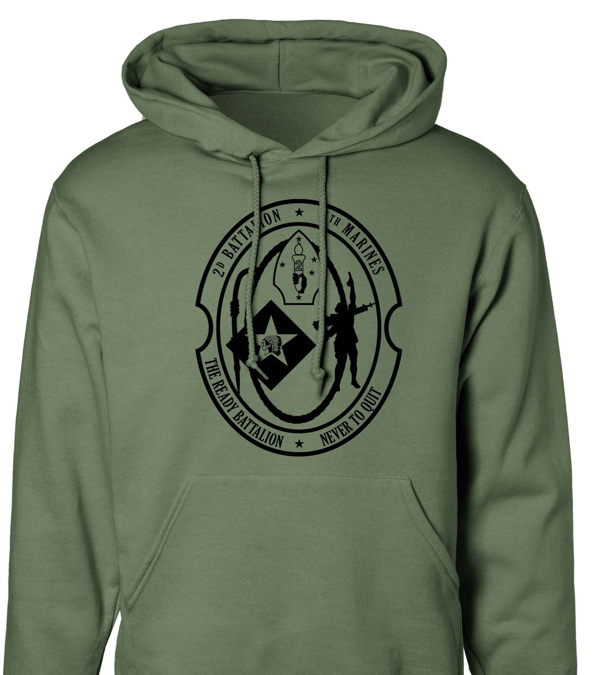 2nd Battalion 6th Marines Hoodie - SGT GRIT