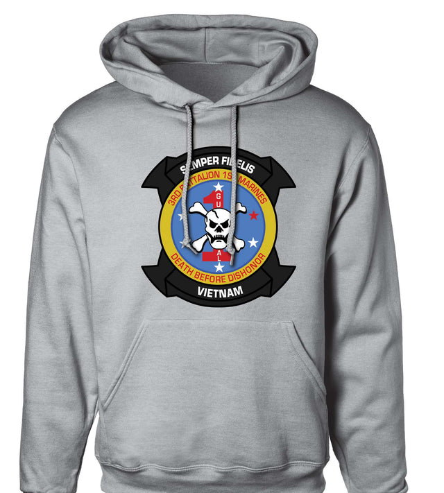 3rd Battalion 1st Marines Hoodie - SGT GRIT