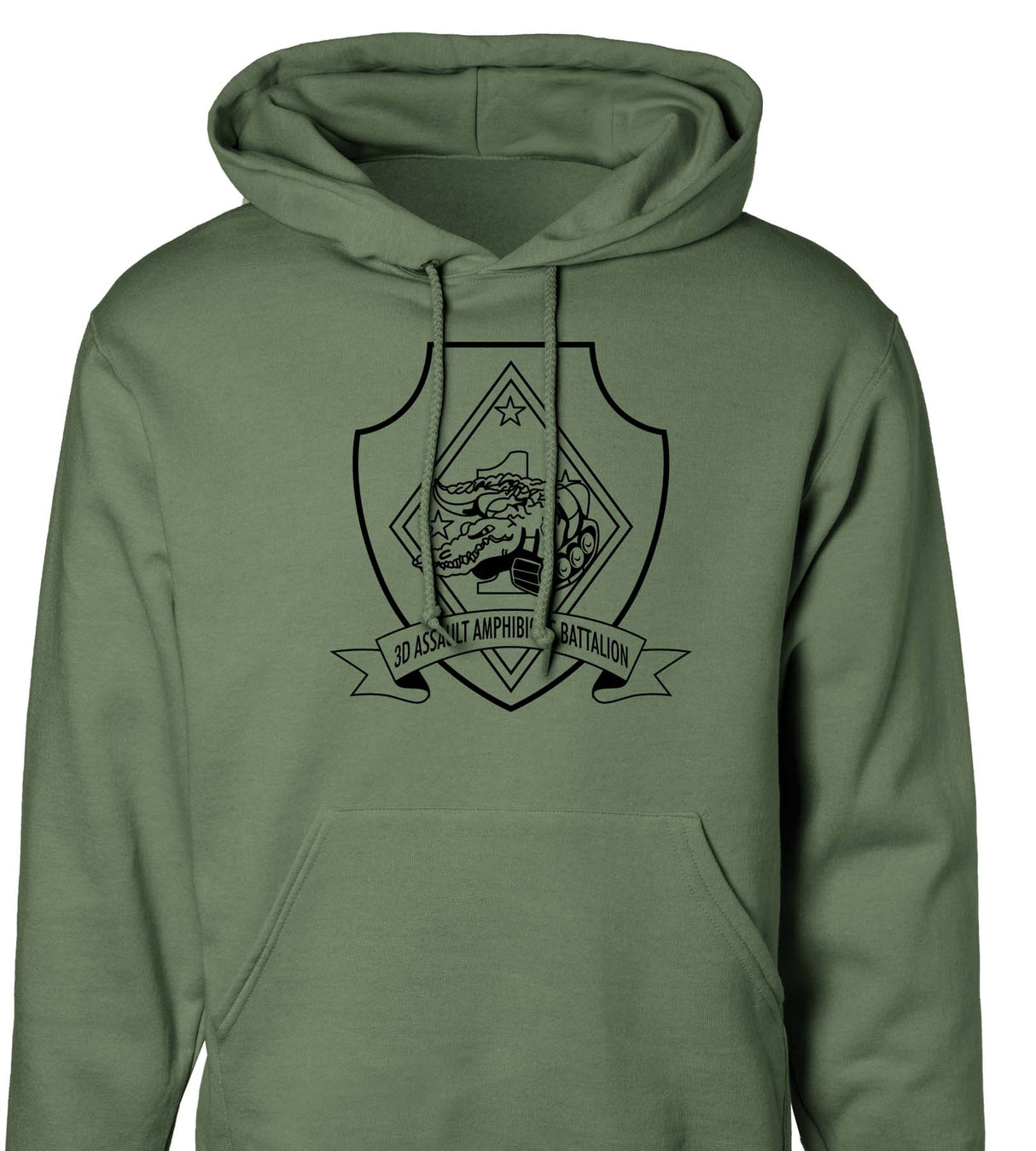 3rd Amphibious Assault Battalion Hoodie - SGT GRIT