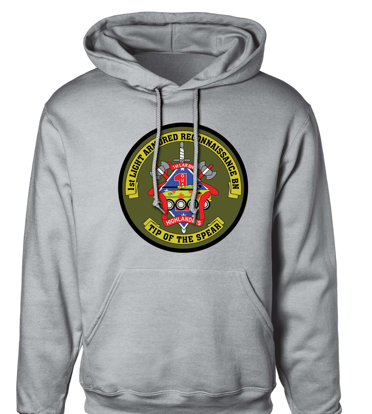 1st LAR Battalion Hoodie - SGT GRIT