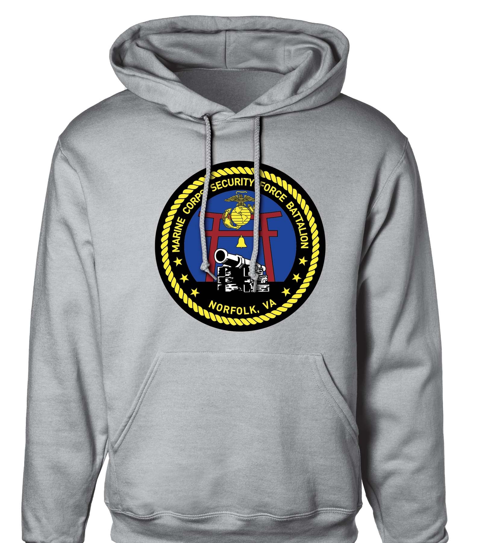 Marine Corps Security Force Battalion Hoodie 3X Black Unit Hoodie by Sgt Grit