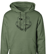 SU-1 1st Anglico Hoodie - SGT GRIT