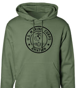 Marine Corps Aviation Hoodie - SGT GRIT