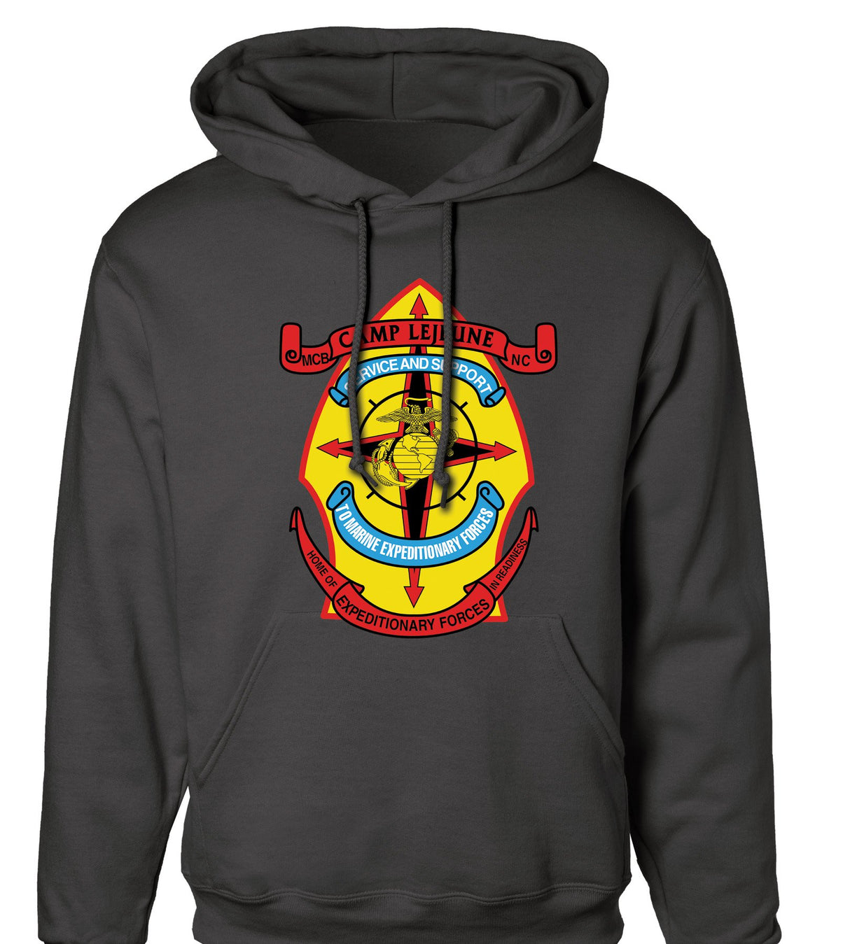 MCB Camp Lejeune Hoodie - SGT GRIT