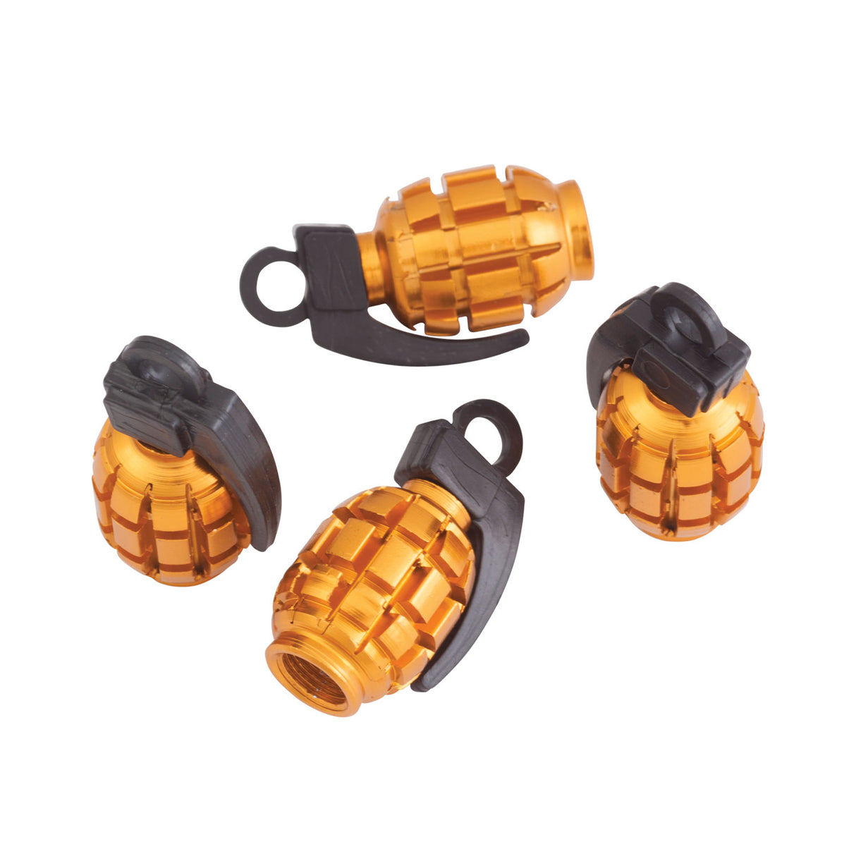 Pineapple Grenade Valve Stem Cap Set - SGT GRIT