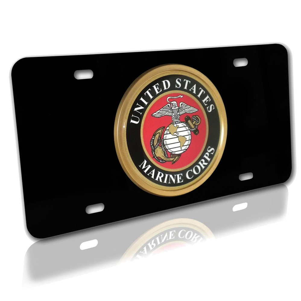 USMC License Plates, License Plate Frames - SGT GRIT