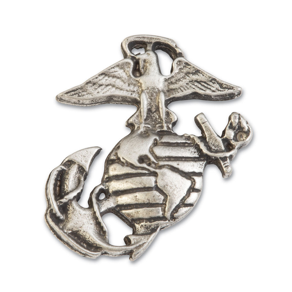 Pewter Eagle Globe And Anchor Pin — SGT GRIT