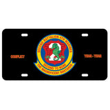 2nd Battalion 4th Marines License Plate - SGT GRIT