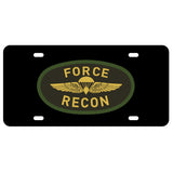 Force Recon License Plate - SGT GRIT
