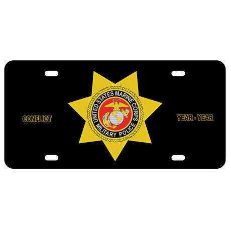 Military Police License Plate - SGT GRIT
