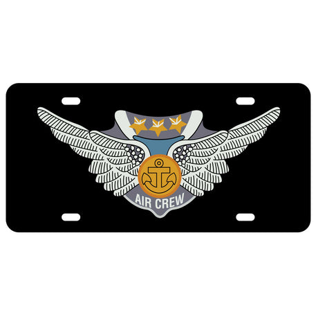 Air Crew License Plate - SGT GRIT