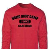 USMC Boot Camp Long Sleeve T-Shirt - SGT GRIT