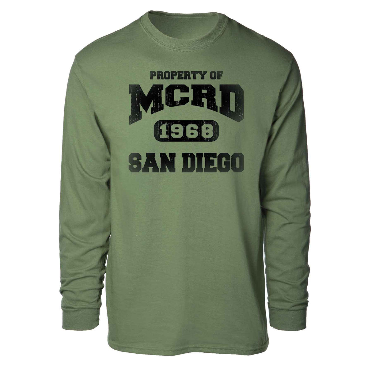 Property of MCRD Long Sleeve T-Shirt - SGT GRIT