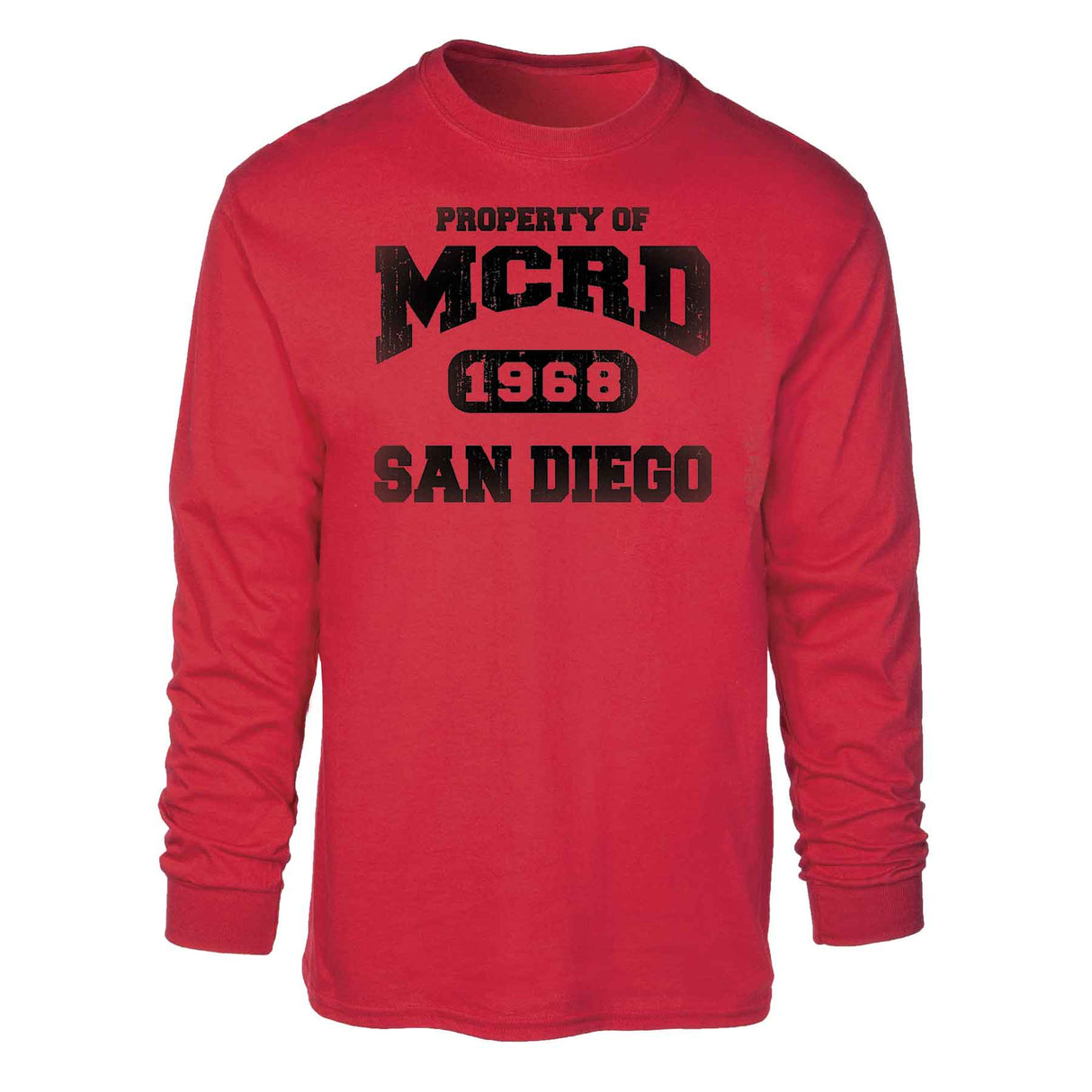 Property of MCRD Long Sleeve T-Shirt - SGT GRIT