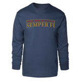 Semper Fi Arch Long Sleeve T-shirt - SGT GRIT