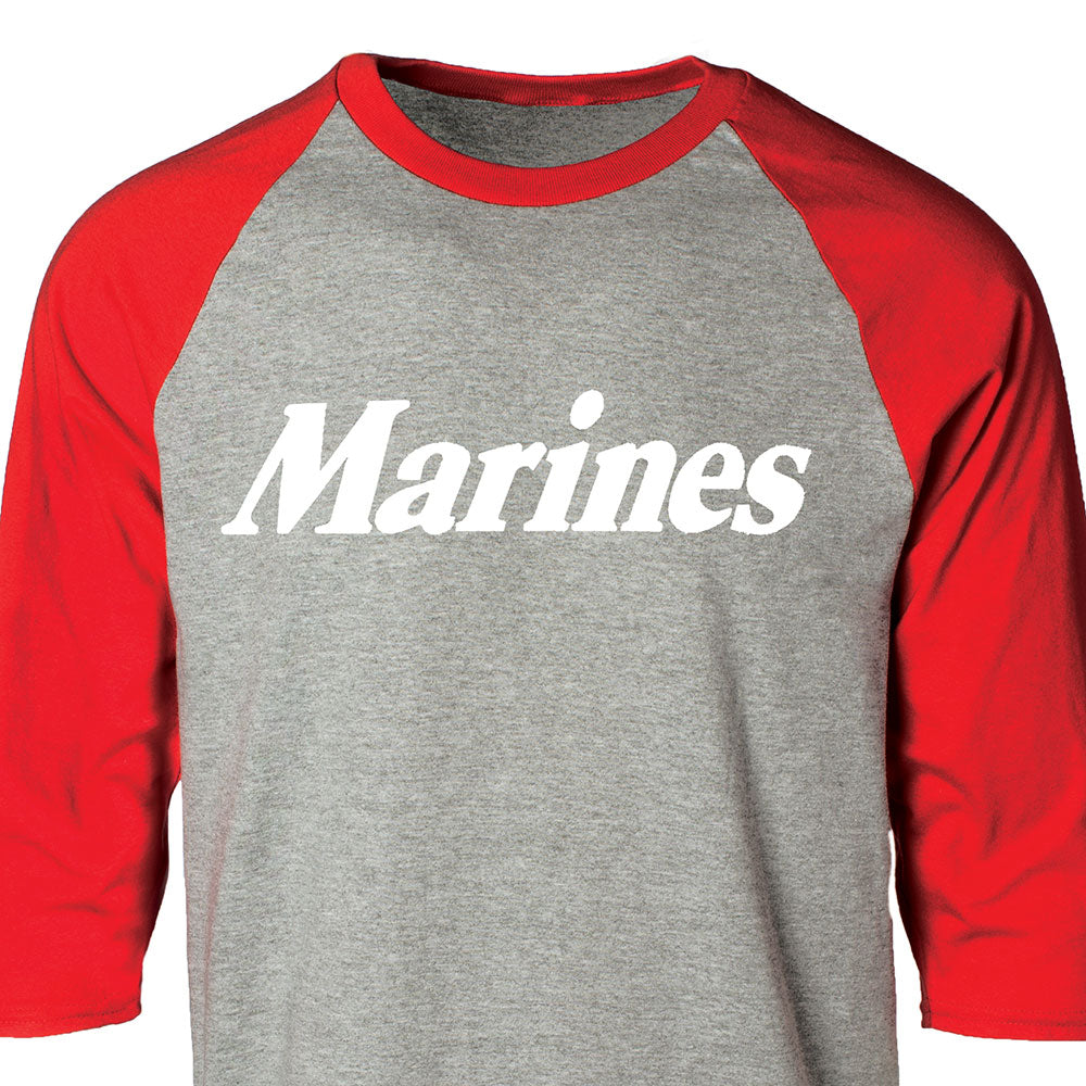 Marines Baseball Raglan T-Shirt - SGT GRIT