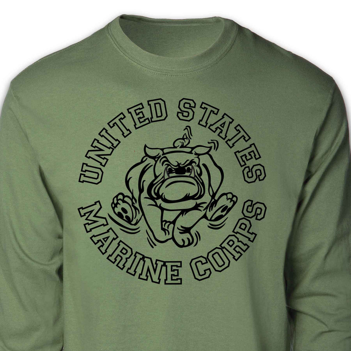 Vintage Bulldog Long Sleeve T-shirt - SGT GRIT