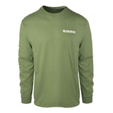 USMC OD Long Sleeve T-shirt - SGT GRIT