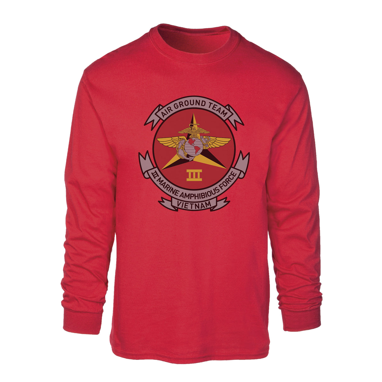 III MAF Air Ground Team Vietnam Long Sleeve Shirt - SGT GRIT