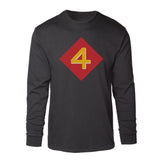 4th Marine Division Long Sleeve Shirt - SGT GRIT