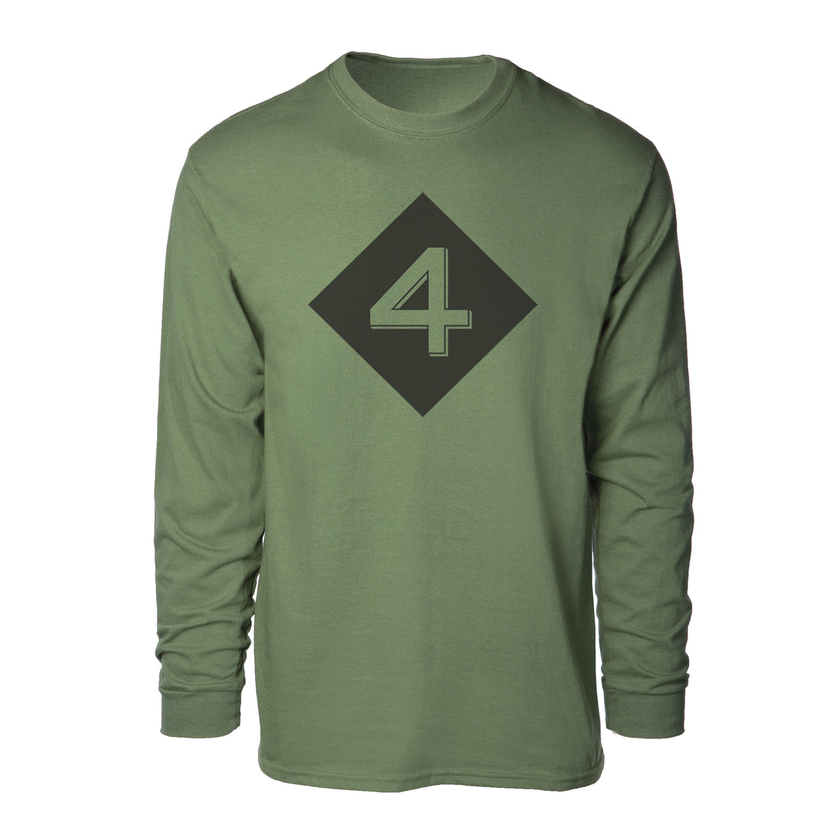 4th Marine Division Long Sleeve Shirt - SGT GRIT