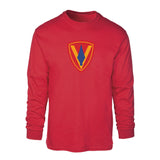 5th Marine Division Long Sleeve Shirt - SGT GRIT