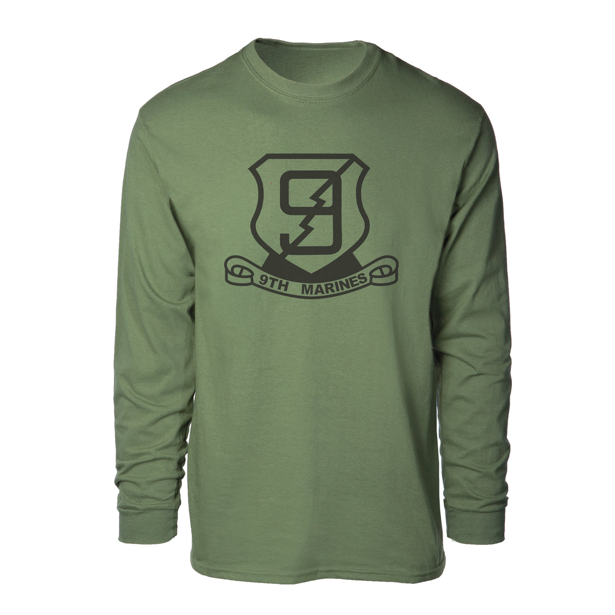 9th Marines Regimental Long Sleeve Shirt - SGT GRIT