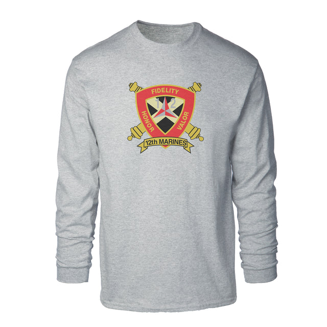 12th Marines Regimental Long Sleeve Shirt - SGT GRIT