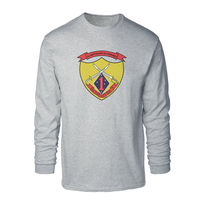 1st Battalion 5th Marines Long Sleeve Shirt - SGT GRIT