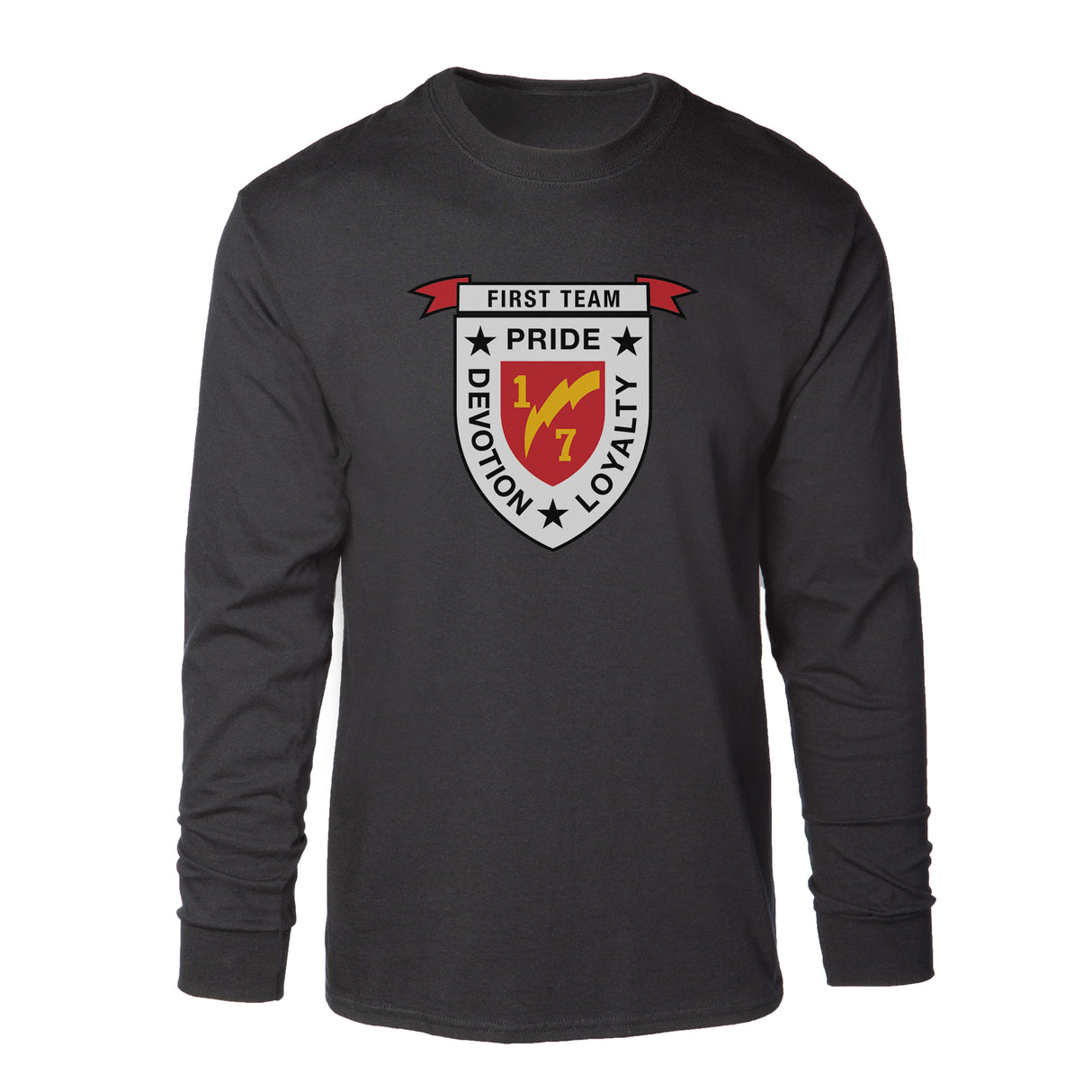 1st Battalion 7th Marines Long Sleeve Shirt - SGT GRIT