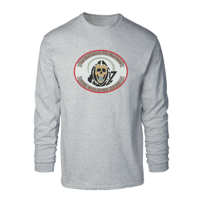 1st Battalion 9th Marines Long Sleeve Shirt - SGT GRIT