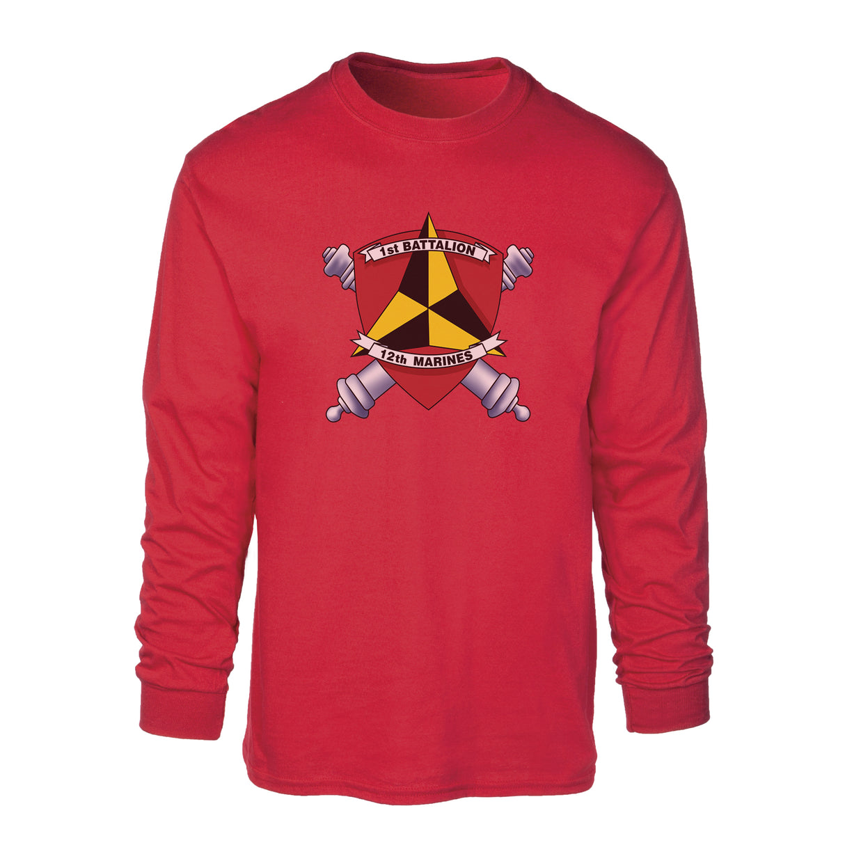 1st Battalion 12th Marines Long Sleeve Shirt - SGT GRIT