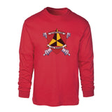 1st Battalion 12th Marines Long Sleeve Shirt - SGT GRIT