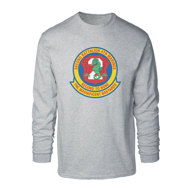 2nd Battalion 4th Marines Long Sleeve Shirt - SGT GRIT